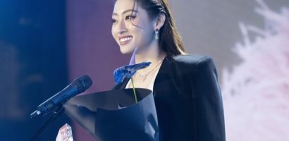 Lương Thùy Linh nhận giải thưởng nhờ hoạt động truyền cảm hứng