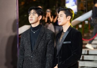 Bộ đôi tài tử Thái Lan Film Thanapat và Jam Rachata ‘đổ bộ’ thảm đỏ Ngôi Sao Xanh 2023