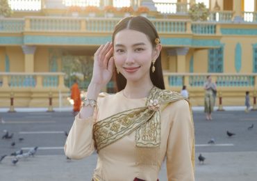 Thuỳ Tiên khoe sắc trong trang phục truyền thống Campuchia