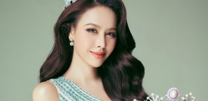 Lê Nguyễn Ngọc Hằng tung bộ ảnh kỷ niệm với hai chiếc vương miện Á hậu