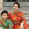 Diễn viên Ngọc Lan ‘tố khổ’ khi chụp hình cùng quý tử