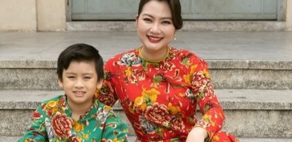 Diễn viên Ngọc Lan ‘tố khổ’ khi chụp hình cùng quý tử