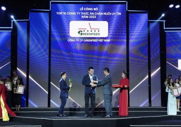 Greenfeed Vietnam liên tiếp đạt top 5 công ty thức ăn chăn nuôi uy tín