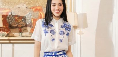 ‘Chị đẹp’ Lan Ngọc khiến bao người xao xuyến trong váy áo ngày xuân