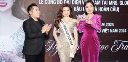 Hoa hậu Hoàng Thanh Nga tài trợ vương miện cho Mrs Globe Vietnam 2024