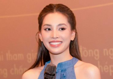 Hoa hậu Tiểu Vy xuất hiện với nhan sắc ngọt ngào tại cinetour phim ‘Mai’