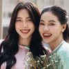 Nhan sắc không tuổi của bà Phạm Kim Dung khi đứng cùng Hoa hậu Thuỳ Tiên