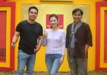 Trung Dũng và Đan Lê xúc động khi chứng kiến hoàn cảnh của em nhỏ mồ côi
