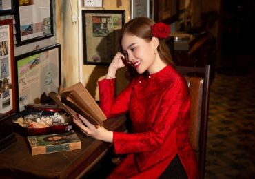 Giang Hồng Ngọc nền nã với áo dài, kể chuyện làm dâu ngày Tết