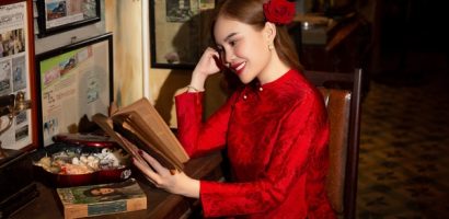 Giang Hồng Ngọc nền nã với áo dài, kể chuyện làm dâu ngày Tết