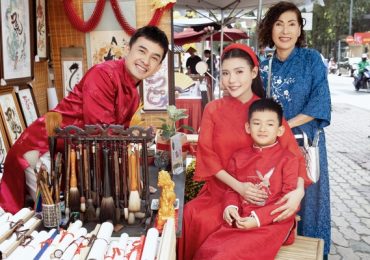 Lương Thế Thành – Thúy Diễm khoe con trai hotboy 6 tuổi
