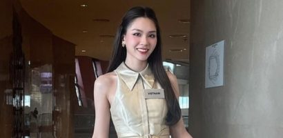 Mai Phương khiến fans tự hào trước bài thuyết trình dự án nhân ái lưu loát tại Miss World
