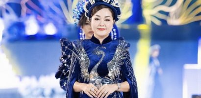 Hoa hậu Hoàng Thanh Nga rạng rỡ trình diễn áo dài tại Lễ hội Áo dài 2024