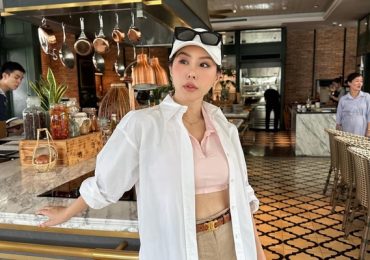 Chơi môn thể thao ‘quý tộc’, Thu Hoài ghi điểm với nhan sắc trẻ trung