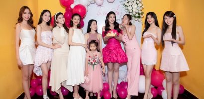 Dàn Hoa hậu, Á hậu tổ chức sinh nhật cho Thiên Ân