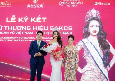 Hoa hậu Bùi Xuân Hạnh trở thành đại sứ thương hiệu của SAKOS