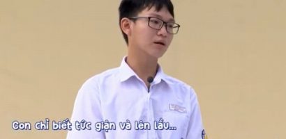 Thiếu niên tỏa sáng: Nam sinh chia sẻ sai lầm trong quá khứ, mong có thời gian được ngồi lại với bố
