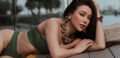 Trà Ngọc Hằng diện bikini nóng bỏng
