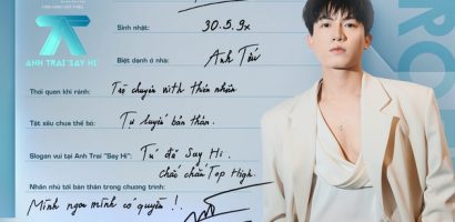 Anh trai ‘Say Hi’: Profile viết tay của các Anh trai gây sốt mạng xã hội