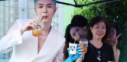 Fans Erik, Gin Tuấn Kiệt ‘chơi lớn’, mang xe đồ ăn đến trường quay tặng idol