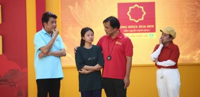 NSND Trọng Phúc và nghệ sĩ Thanh Thủy xúc động khi chứng kiến hoàn cảnh của các em nhỏ mồ côi