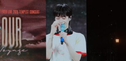 Hanbin bật khóc tại concert đầu tiên trên quê hương
