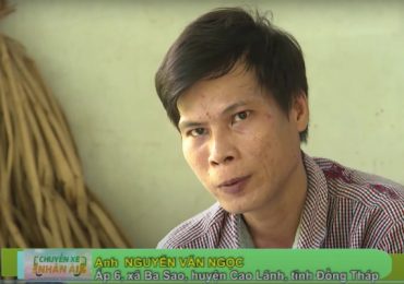 Chuyến xe nhân ái: Xót xa hoàn cảnh người cha đơn thân tật nguyền một mình nuôi hai cô con nhỏ