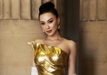 Á hậu Kim Duyên khoe hình thể gợi cảm với thiết kế ‘váy ướt’