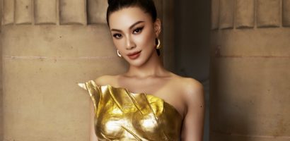 Á hậu Kim Duyên khoe hình thể gợi cảm với thiết kế ‘váy ướt’