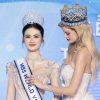 Hoa hậu Ý Nhi nhận sash đại diện Việt Nam tại Hoa hậu Thế giới lần thứ 72