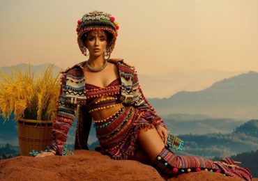 Trang phục dân tộc của Lydie Vũ tại Miss Supranational 2024 lấy cảm hứng từ vùng Tây Bắc