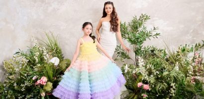 Mẫu nhí Linh Nhi tự tin đọ thần thái cùng Hoa hậu Xuân Hạnh