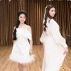 Hoa khôi nhí Lê Huỳnh Bảo Ngọc học catwalk từ Hoa hậu Lê Hoàng Phương