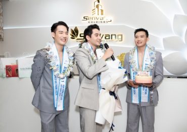 Nam vương Tuấn Ngọc xúc động khi được tổ chức sinh nhật