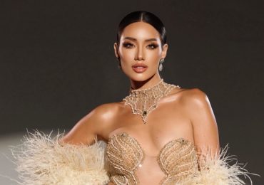 Trang phục dạ hội chính thức của Lydie Vũ tại bán kết Miss Supranational 2024