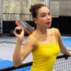 Trà Ngọc Hằng khoẻ khoắn, đầy sức sống trong trang phục chơi pickleball
