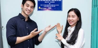CEO Phạm Kim Dung, Nam vương Tuấn Ngọc bàn giao nhà tình thương trị giá gần 80 triệu đồng