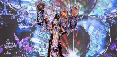 ‘Khảm xà cừ’ thắng giải National Costume Miss Grand Vietnam 2024