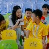 Trương Tri Trúc Diễm cùng Quyền Linh, Phương Thanh đến thăm làng trẻ em SOS
