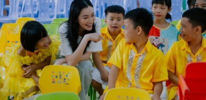 Trương Tri Trúc Diễm cùng Quyền Linh, Phương Thanh đến thăm làng trẻ em SOS
