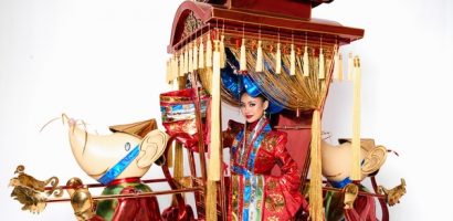 Hoa hậu Xuân Hạnh ‘áp lực’ với trang phục dân tộc Tý Hỷ phiên bản mới
