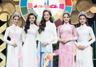Hoa hậu Bảo Ngọc nổi bật giữa dàn hậu châu Á