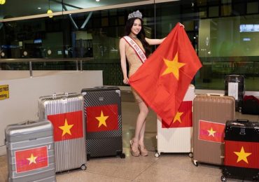 Á hậu Hà Trang rạng rỡ khi lên đường đi thi The Miss Globe 2024