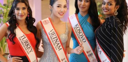 Á hậu Đỗ Hà Trang tặng quà cho các thí sinh The Miss Globe 2024