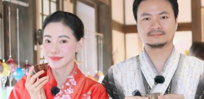 Vợ chồng CEO Phạm Kim Dung quảng bá du lịch Yamanashi