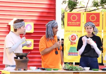 Thùy Tiên ‘phá lệ’ ăn rau để thực hiện thử thách kiếm tiền cho trẻ em mồ côi
