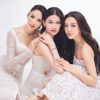 Bộ 3 Hoa khôi Ngoại thương cùng khoe sắc trong một khung hình