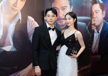 Jun Vũ sánh đôi cùng Hải Nam trên thảm đỏ ‘Domino – Lối thoát cuối cùng’