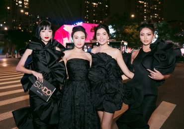 Sao Việt diện sắc đen ‘đổ bộ’ Tuần lễ Thời trang Thượng Hải