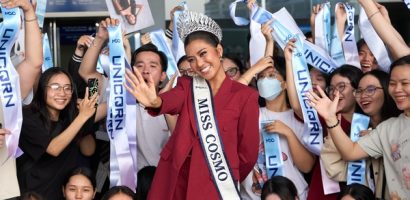 Miss Cosmo 2024 trở về quê nhà Indonesia sau 2 tháng đăng quang